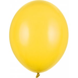 Mini-Luftballons Pastell - Premium 12 cm - Honiggelb - 10er-Pack Mini-Luftballons Pastell - Premium 12 cm - Honiggelb - 10er-Pack