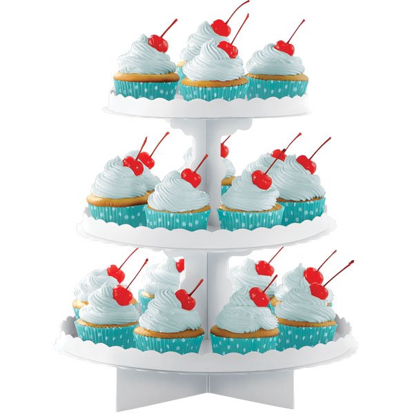 Cupcake-Ständer - Weiß Cupcake-Ständer - Weiß