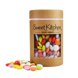 Linsen mit Milchschokolade - Groß - Verschiedene Farben - 100 g Linsen mit Milchschokolade - Groß - Verschiedene Farben - 100 g