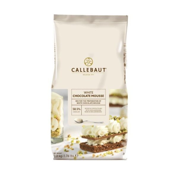 Weiße Schokoladenmousse - Mix - Callebaut - 800 g Weiße Schokoladenmousse - Mix - Callebaut - 800 g