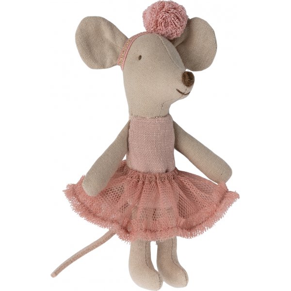 Ballerina-Maus - Maileg - Kleine Schwester - Pink