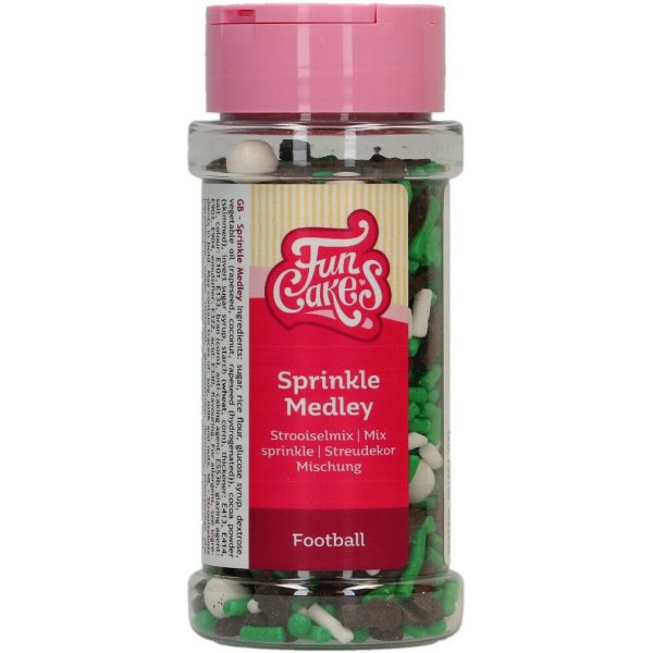 Streusel - Fußball - Funcakes - 65 g Streusel - Fußball - Funcakes - 65 g