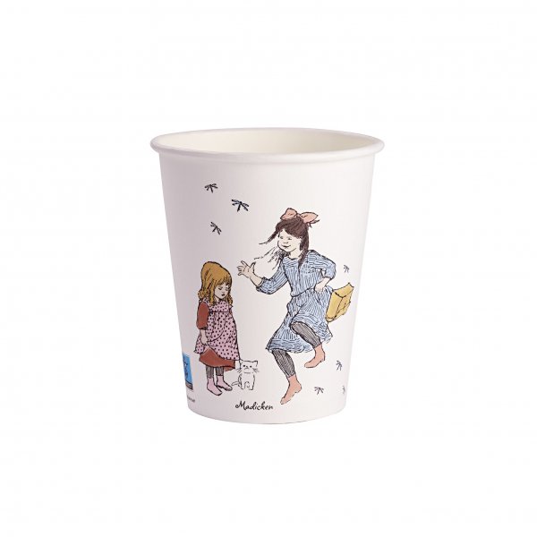Pappbecher - Madicken 8er-Pack 250ml Pappbecher - Madicken 8er-Pack 250ml