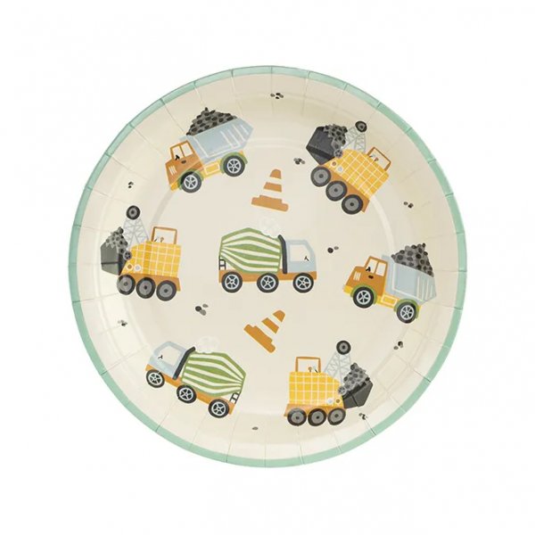 Dessertteller - Truck Party - 6er-Pack