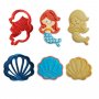 Gepr�gte Ausstechformen - Meerjungfrau & Muschel - Decora - 2er-Pack