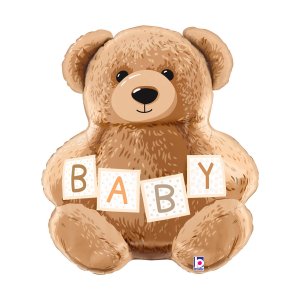 Folienballon - Teddybär - BABY - Form Folienballon - Teddybär - BABY - Form