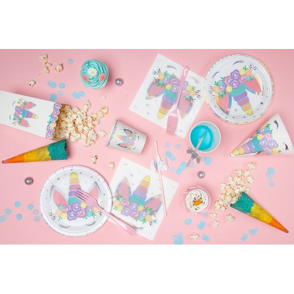 Popcornbox - Einhorn - 6er-Packung Popcornbox - Einhorn - 6er-Packung