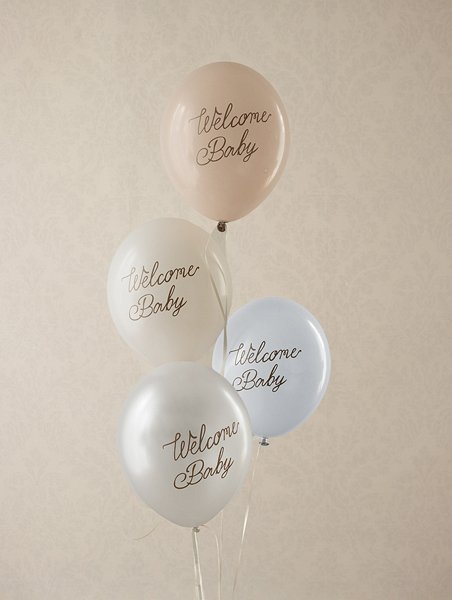 Willkommensballons fürs Baby - Blaumix - 30 cm Willkommensballons fürs Baby - Blaumix - 30 cm