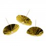 Kuchenspieße - Cocktail-Schirmchen - Gold - 10er-Packung Kuchenspieße - Cocktail-Schirmchen - Gold - 10er-Packung