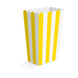 Snackboxen - Gelb - 6,3 × 4,4 × 13,5 cm - 8er-Packung Snackboxen - Gelb - 6,3 × 4,4 × 13,5 cm - 8er-Packung