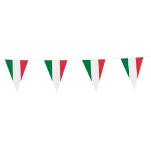 Flaggengirlande - Italien - 20 x 30 cm Flaggen - 10 m Flaggengirlande - Italien - 20 x 30 cm Flaggen - 10 m