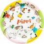 Pappteller - Pippi Langstrumpf - 8er-Pack Pappteller - Pippi Langstrumpf - 8er-Pack