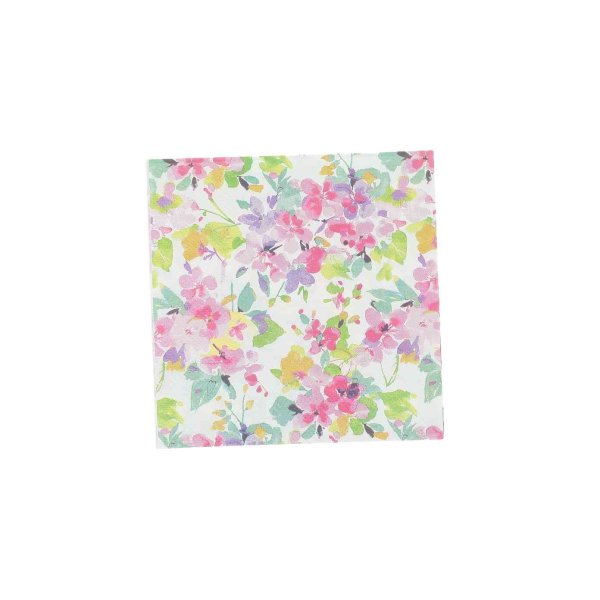 Kaffeeservietten - Bunte Blumen - 20er-Packung