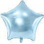Folienballon - Stern - Hellblau