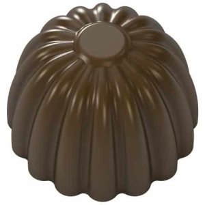 Pralinenform - Geriffelte Kuppel - 2,9 cm Pralinenform - Geriffelte Kuppel - 2,9 cm