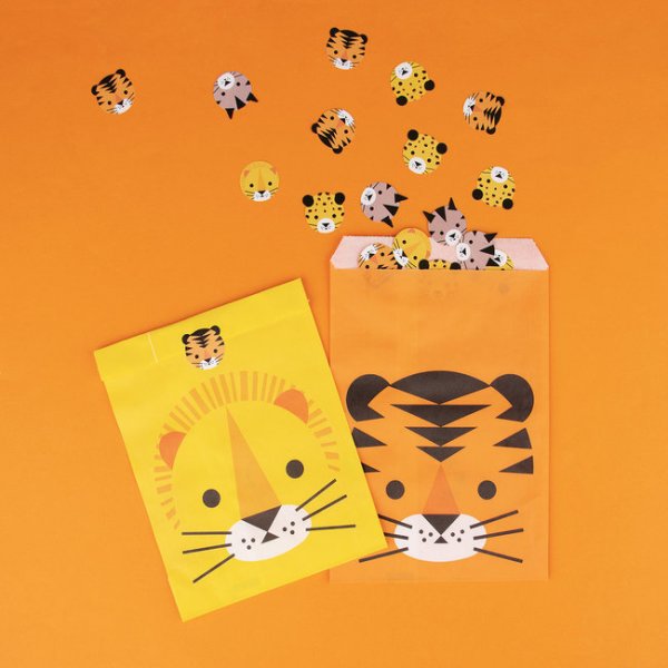 Süßigkeitentüten - Mini Félins - 10er-Pack Süßigkeitentüten - Mini Félins - 10er-Pack