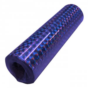 Luftschlangen - Holografisch - Blau-Lila - 1 Rolle
