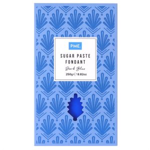 Zuckerpaste/Premium-Zuckerpaste - Blau - PME - 250 g Zuckerpaste/Premium-Zuckerpaste - Blau - PME - 250 g