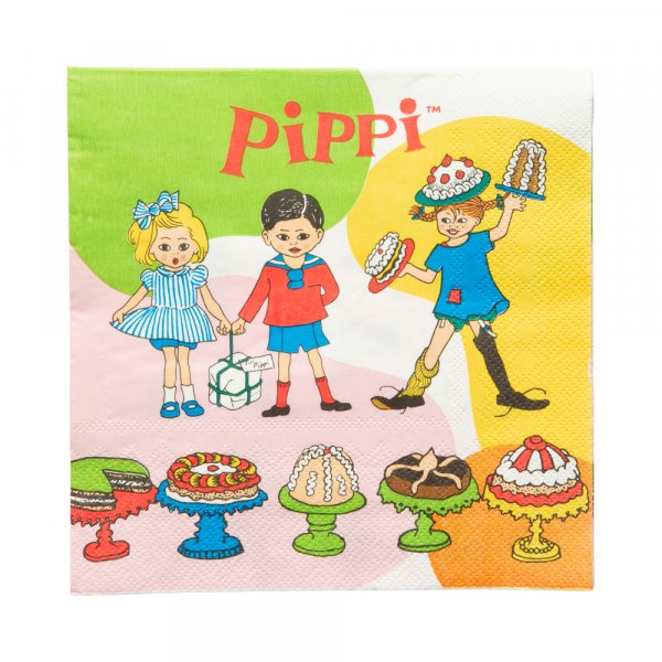 Servietten - Pippi Langstrumpf - 16er-Pack