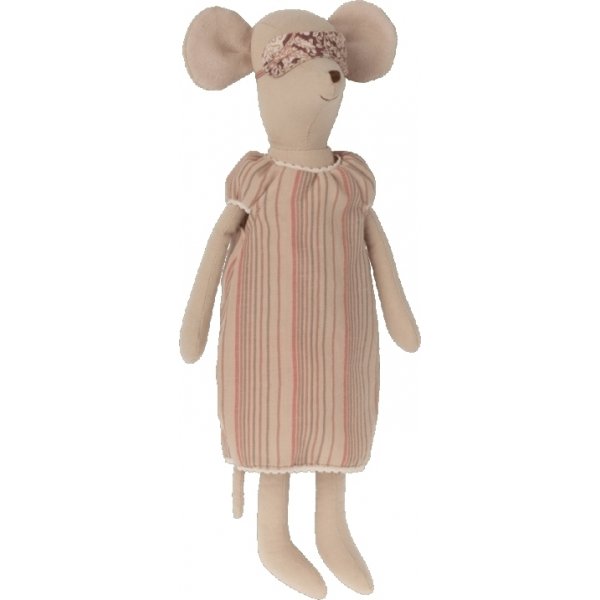 Maileg Mamma Mouse - Medium - Nachthemd & Nachtmaske
