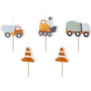 Kuchenkerzen - Truck Party - 5er-Pack Kuchenkerzen - Truck Party - 5er-Pack