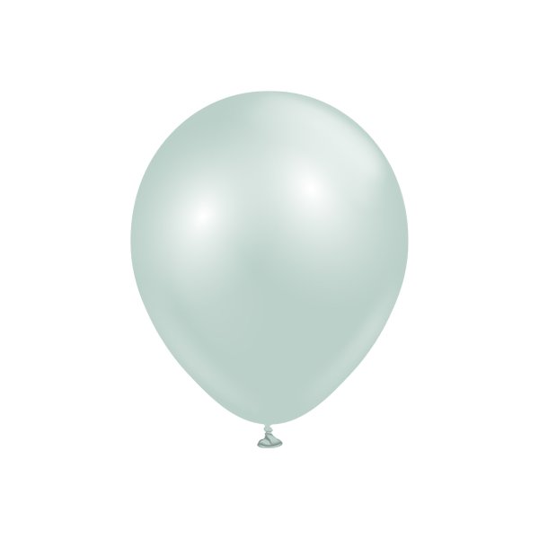 Luftballons, einfarbig - Premium 30 cm - Aura Ice Mint - 10er-Packung