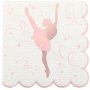 Servietten - Ballerina - 10er-Pack