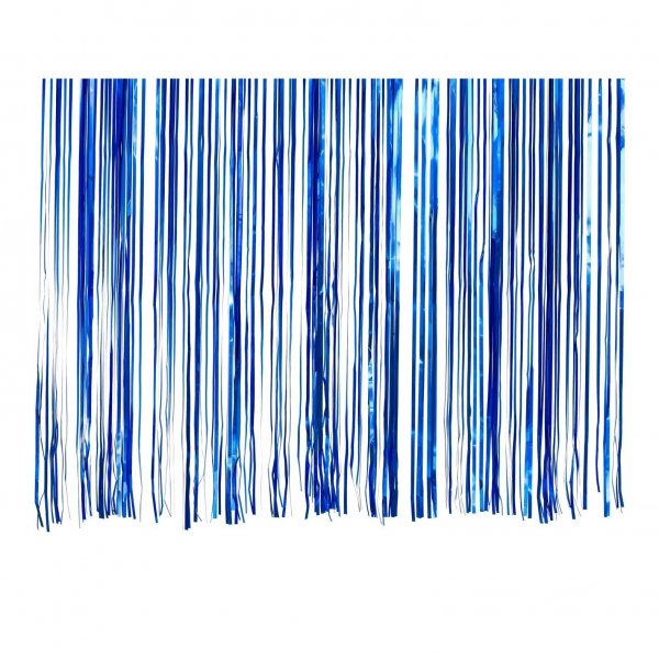 Türvorhang - Blaue Folie - 2,4x1m Türvorhang - Blaue Folie - 2,4x1m