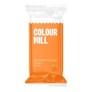 Zuckerpaste/Sockerpasta-Dekorationsteig - Orange - Farbmühle - 250 g Zuckerpaste/Sockerpasta-Dekorationsteig - Orange - Farbmühle - 250 g