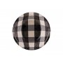 Pappteller - Schwarz kariert - 6er-Pack Pappteller - Schwarz kariert - 6er-Pack