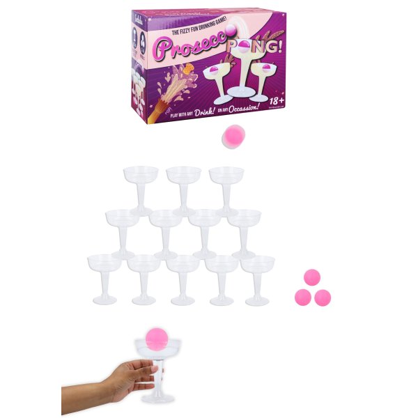 Prosecco Pong - Edles Partyspiel Prosecco Pong - Edles Partyspiel
