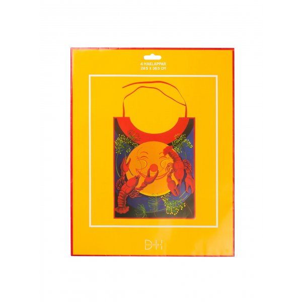 Krebsl�tzchen - Krebsmotiv - 4er-Pack (28,5 x 36,5 cm)