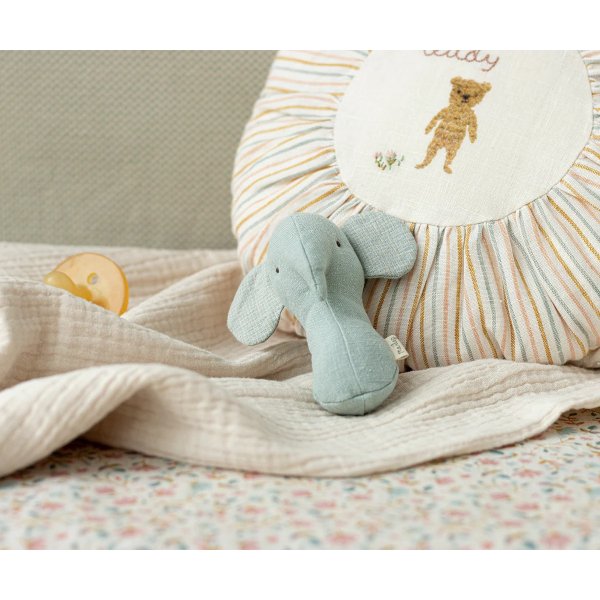 Rassel - Elefant \\\"Lullaby Friends\\\" - Maileg - Dusty Light Blue Rassel - Elefant \\\"Lullaby Friends\\\" - Maileg - Dusty Light Blue