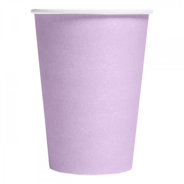 Pappbecher - Lavendel - 8er-Packung Pappbecher - Lavendel - 8er-Packung