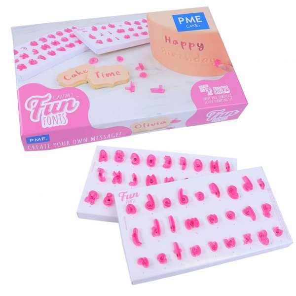 Stempel - PME Fun Fonts - Sammlung 3 - Alphabet