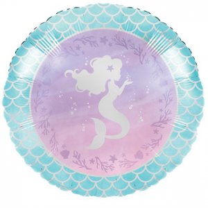 Folienballon - Rund - Mermaid Shine Folienballon - Rund - Mermaid Shine
