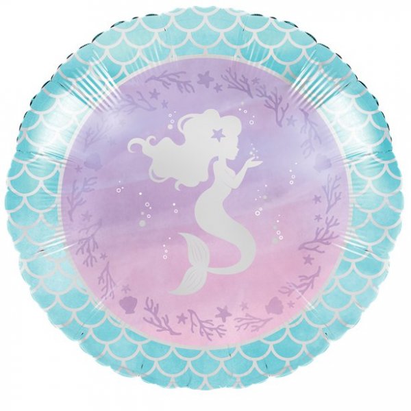 Folienballon - Rund - Mermaid Shine Folienballon - Rund - Mermaid Shine