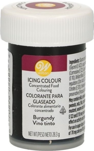 Farbpaste - Burgund - Wilton - 28 g Farbpaste - Burgund - Wilton - 28 g