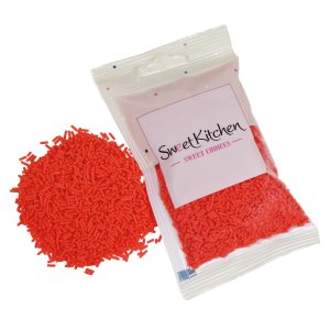 Streusel - Stäbchen - Rot - Sweet Kitchen - 50 g Streusel - Stäbchen - Rot - Sweet Kitchen - 50 g