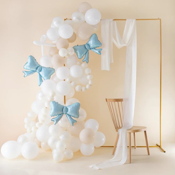 Folienballon - Schleife - Hellblau - 3er-Pack Folienballon - Schleife - Hellblau - 3er-Pack