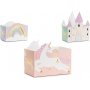 Popcorn-Boxen/Snack-Boxen - Einhorn/Regenbogen/Schloss - 6er-Pack Popcorn-Boxen/Snack-Boxen - Einhorn/Regenbogen/Schloss - 6er-Pack