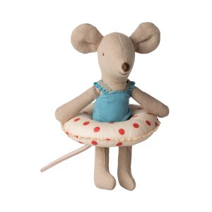 Maus im Badeanzug mit Schwimmring - Kleine Schwester - Maileg Maus im Badeanzug mit Schwimmring - Kleine Schwester - Maileg