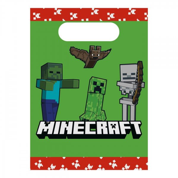 Partytüten - Minecraft - 4er-Pack Partytüten - Minecraft - 4er-Pack