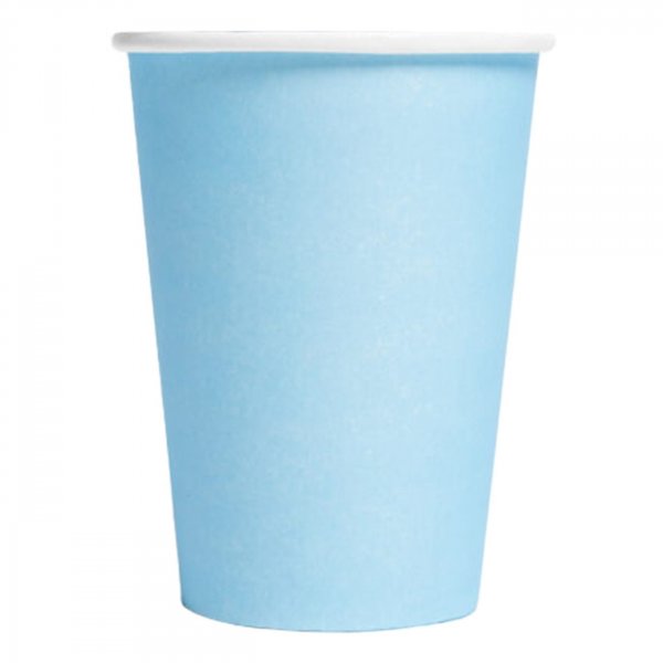 Pappbecher - Hellblau - 8er-Pack Pappbecher - Hellblau - 8er-Pack