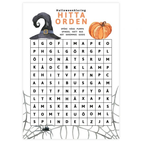 Halloween-Hinweise - 5er-Pack - Kit 1