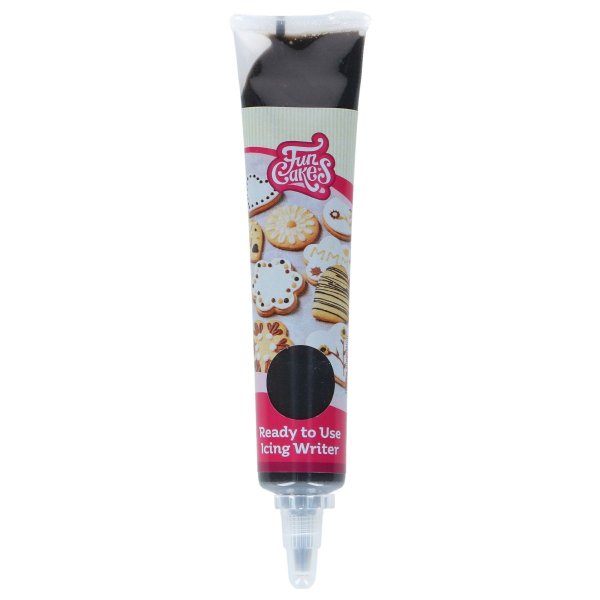 Fertige Glasur/Glasurschreiber - Dunkle Schokolade - 25 g Fertige Glasur/Glasurschreiber - Dunkle Schokolade - 25 g