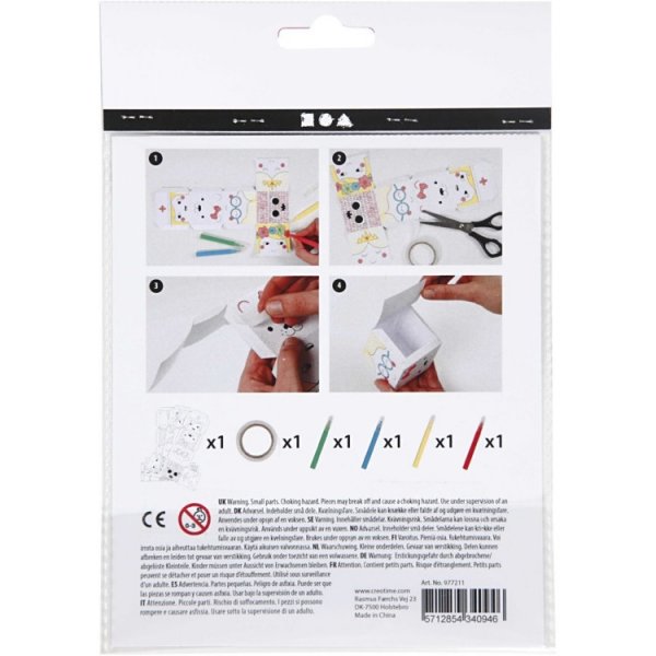 Prinzessinnen-Stapelbausteine-Bastelset Prinzessinnen-Stapelbausteine-Bastelset