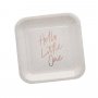 Pappteller - Hello Little One - 10er-Pack Pappteller - Hello Little One - 10er-Pack