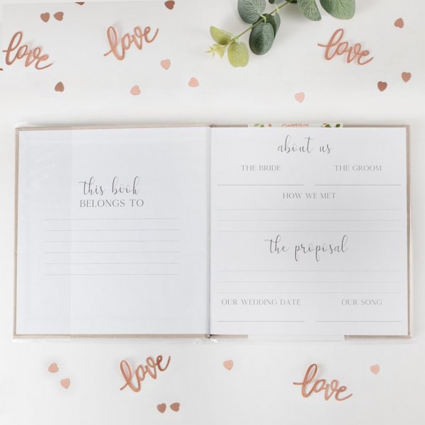 Hochzeitsplaner - Grau/Roségold Hochzeitsplaner - Grau/Roségold