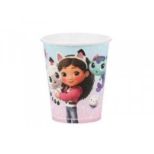 Pappbecher - Gabby's Dollhouse - Der Film - 6er-Pack - 250 ml Pappbecher - Gabby's Dollhouse - Der Film - 6er-Pack - 250 ml